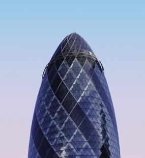 The Gherkin Building in London