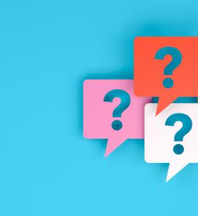 Question marks