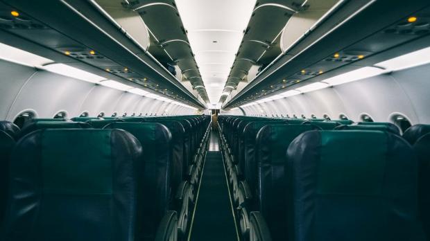 an airplane carriage seats 