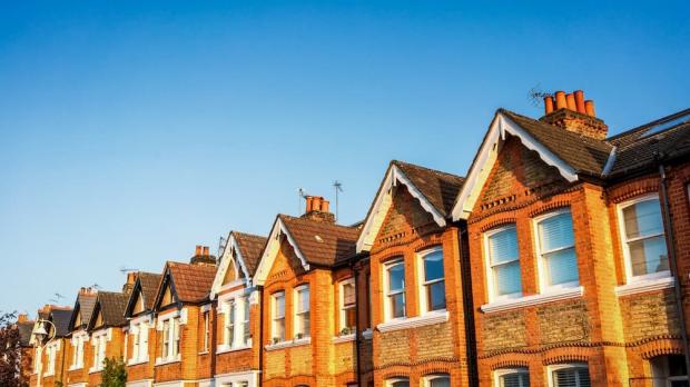 Row of terraced houses