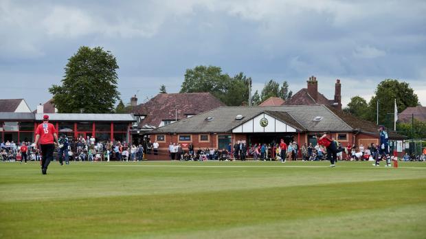 Cricket pavilion