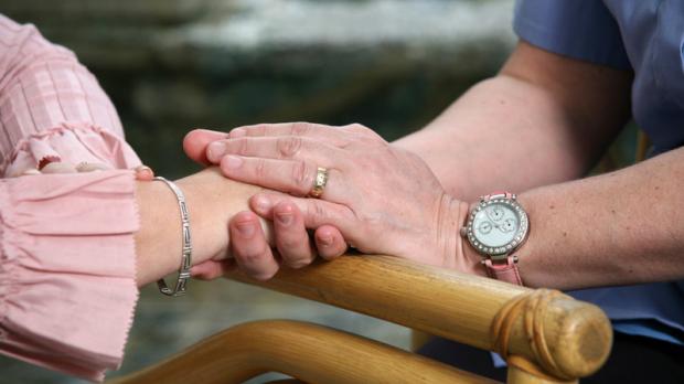Caring hands
