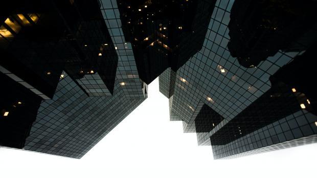 View upwards of a highrise